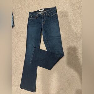 J Brand Dark Blue Vintage Straight Leg Low Rise sz 27